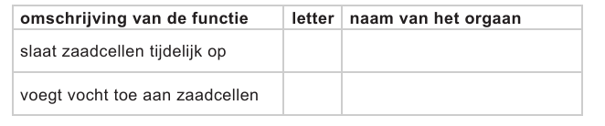 Tabel vraag 39